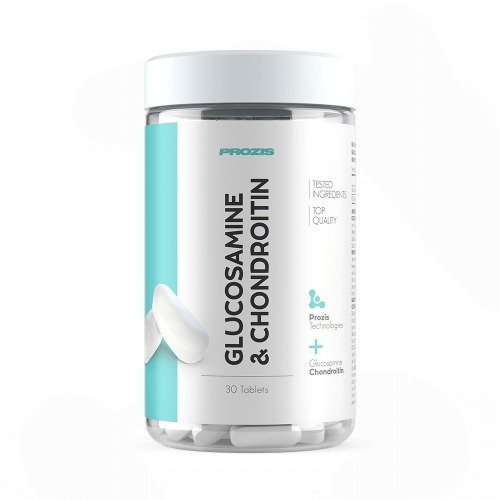 Glucosamine et Chondroïtine 30 comprimés - Prozis