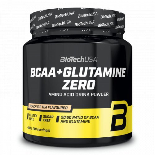 Bcaa + glutamine Zero 480g - Biotech Usa