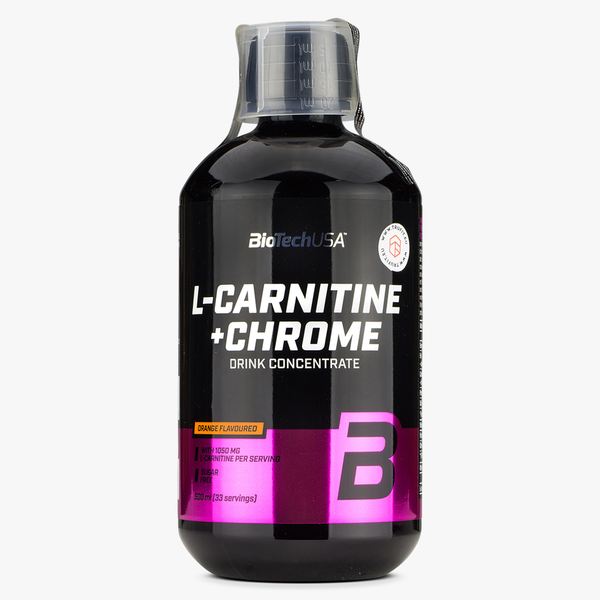 L-Carnitine + Chrome 500ml - Biotech Usa