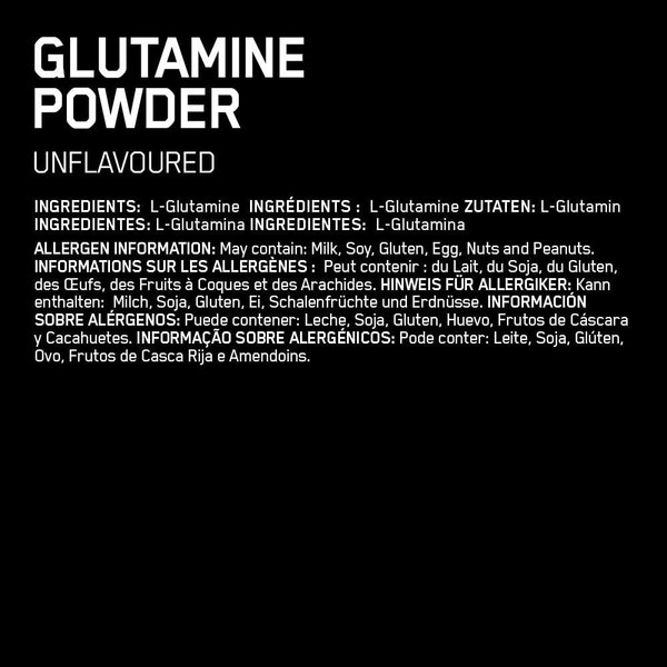 L-glutamine en poudre - Optimum Nutrition