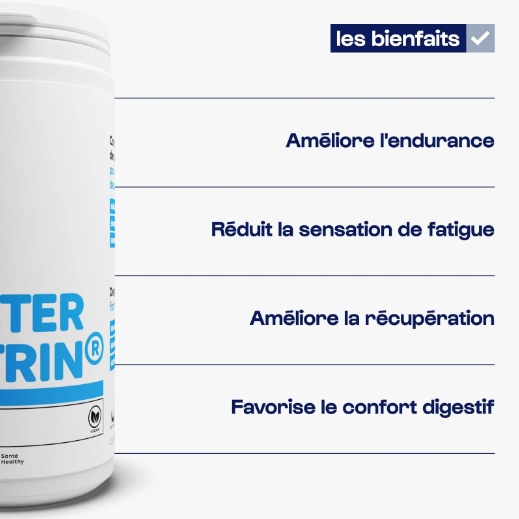 Glucides " Cluster dextrin " - Nutrimuscle