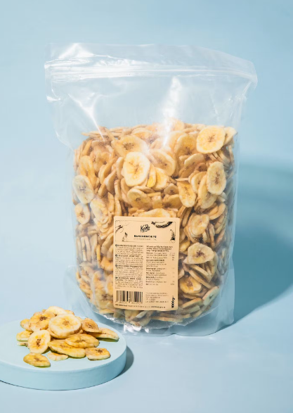 Chips de bananes sans sucre ajouté 1kg - Koro